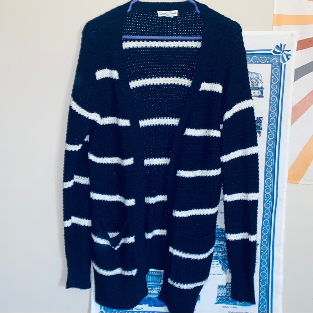 Kitted Blue Cardigan